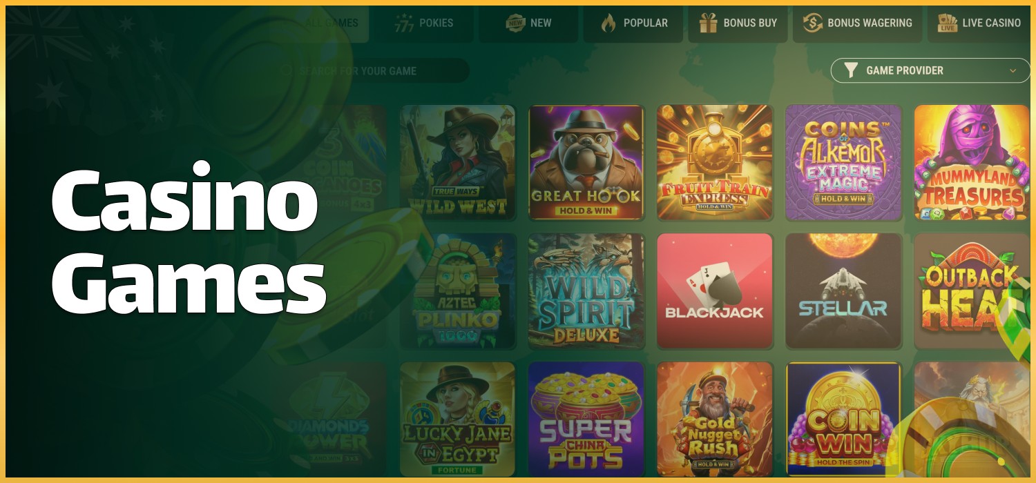 popular casino games on platform